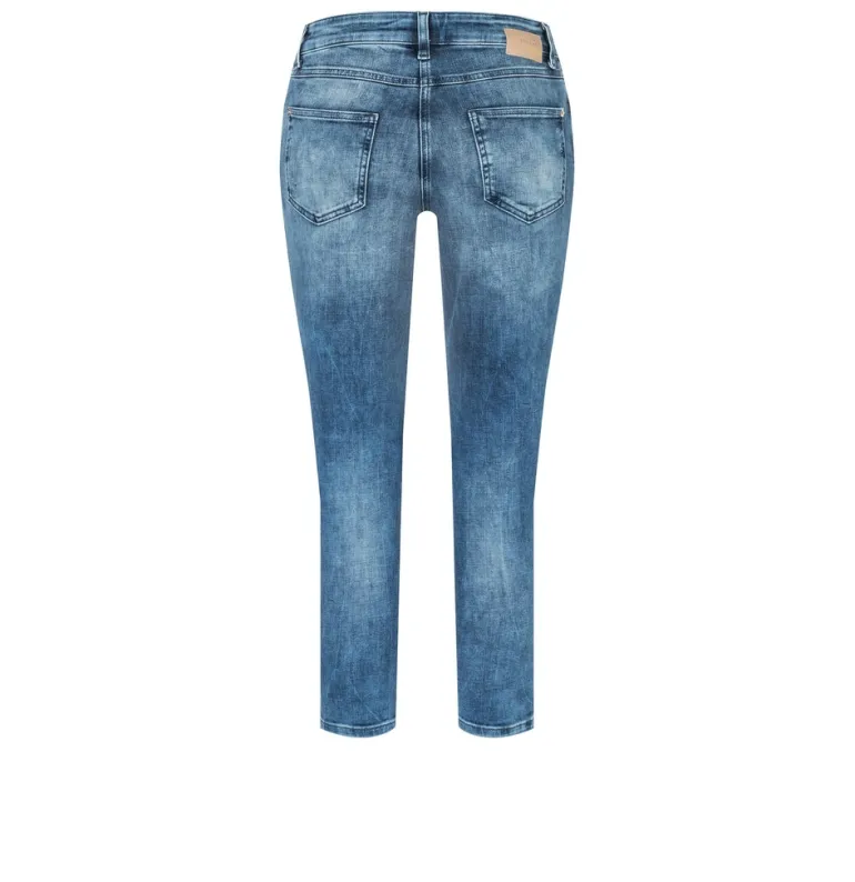 MAC JEANS - MEL, Light authentic denim blau