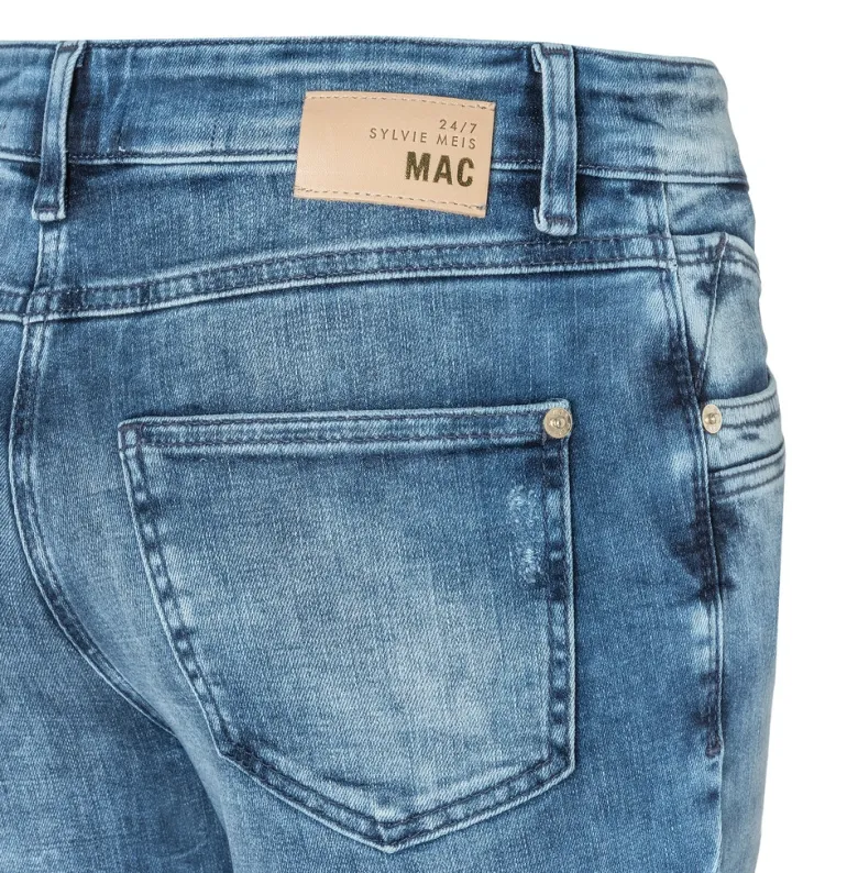 MAC JEANS - MEL, Light authentic denim blau