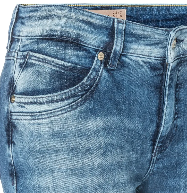 MAC JEANS - MEL, Light authentic denim blau