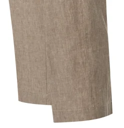 MAC JEANS - NORA, Pure linen braun