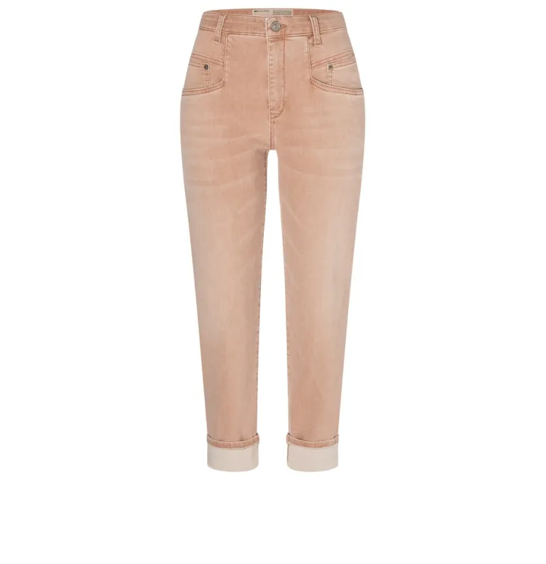 MAC JEANS - RICH CARROT, GOTS Terra denim rot