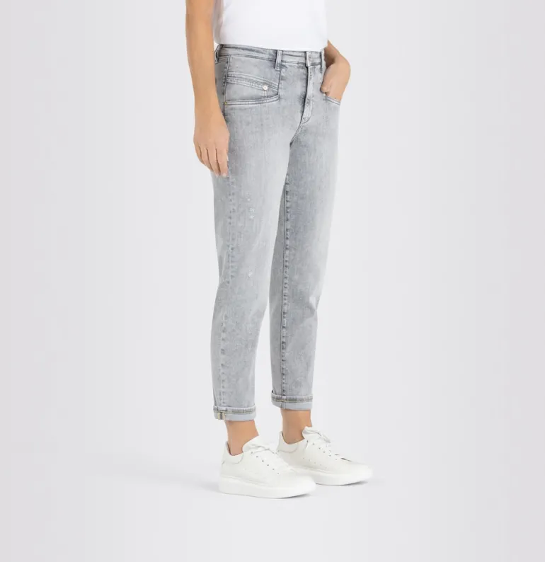 MAC JEANS - RICH CARROT, Light authentic denim grau1