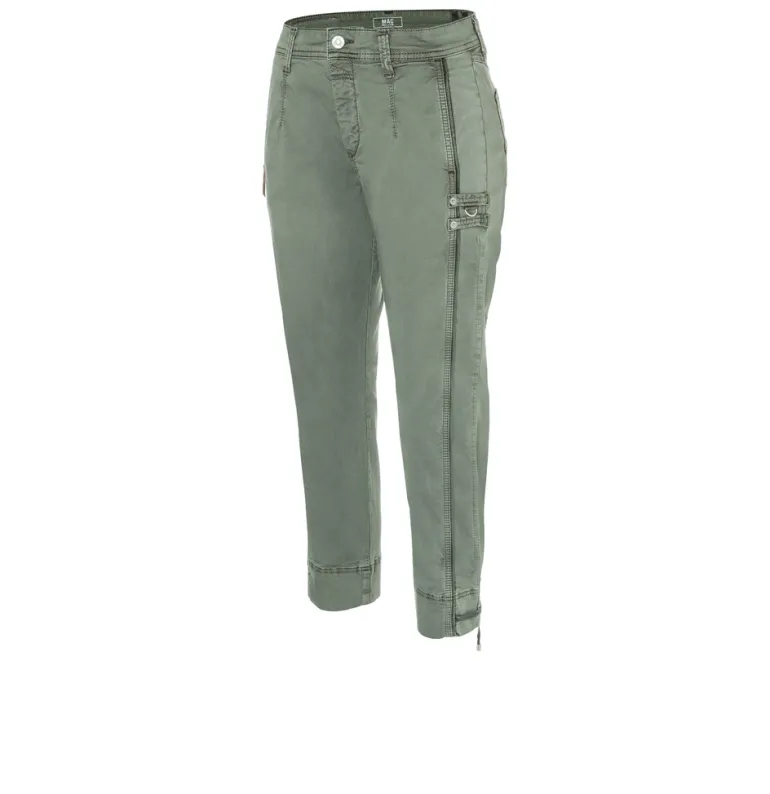 MAC JEANS - RICH, Rich cotton grün
