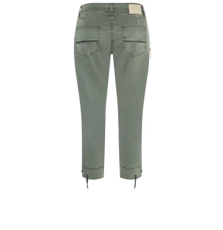 MAC JEANS - RICH, Rich cotton grün