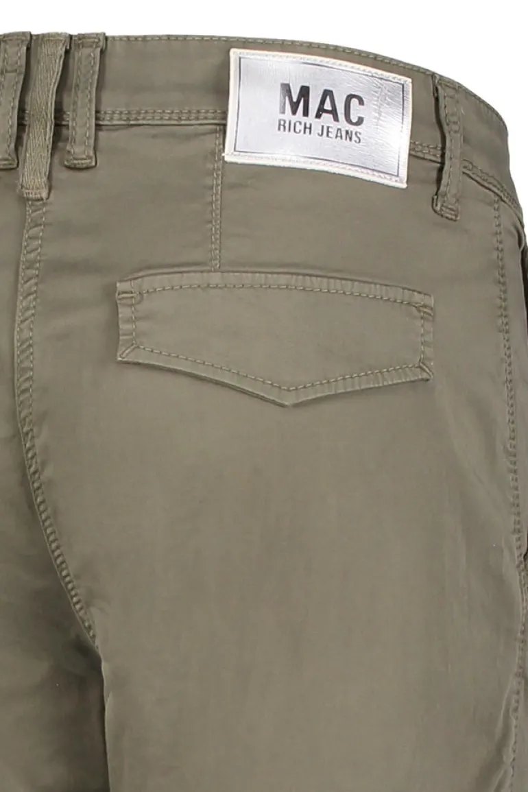MAC JEANS - RICH, Rich cotton grün2