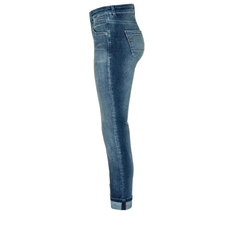 MAC JEANS - RICH SLIM, Light authentic denim blau