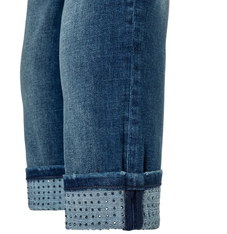 MAC JEANS - RICH SLIM, Light authentic denim blau