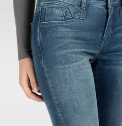 MAC JEANS - RICH SLIM, Light authentic denim blau