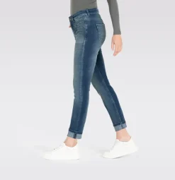 MAC JEANS - RICH SLIM, Light authentic denim blau