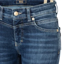 MAC JEANS - RICH SLIM, Light authentic denim dark blue net wash1