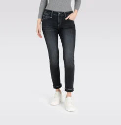 MAC JEANS - RICH SLIM, Light authentic denim grau