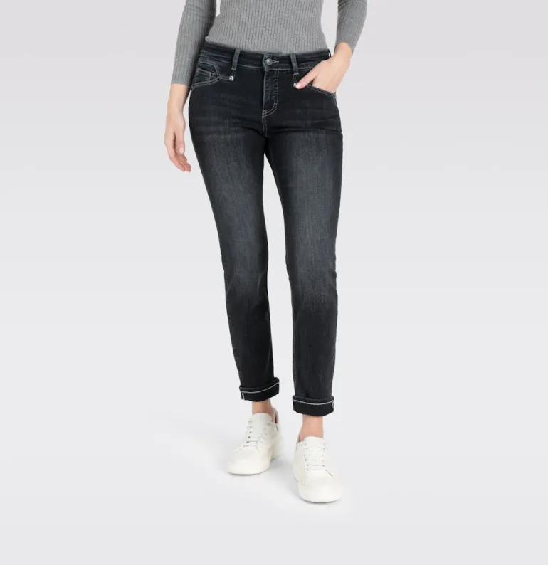MAC JEANS - RICH SLIM, Light authentic denim grau