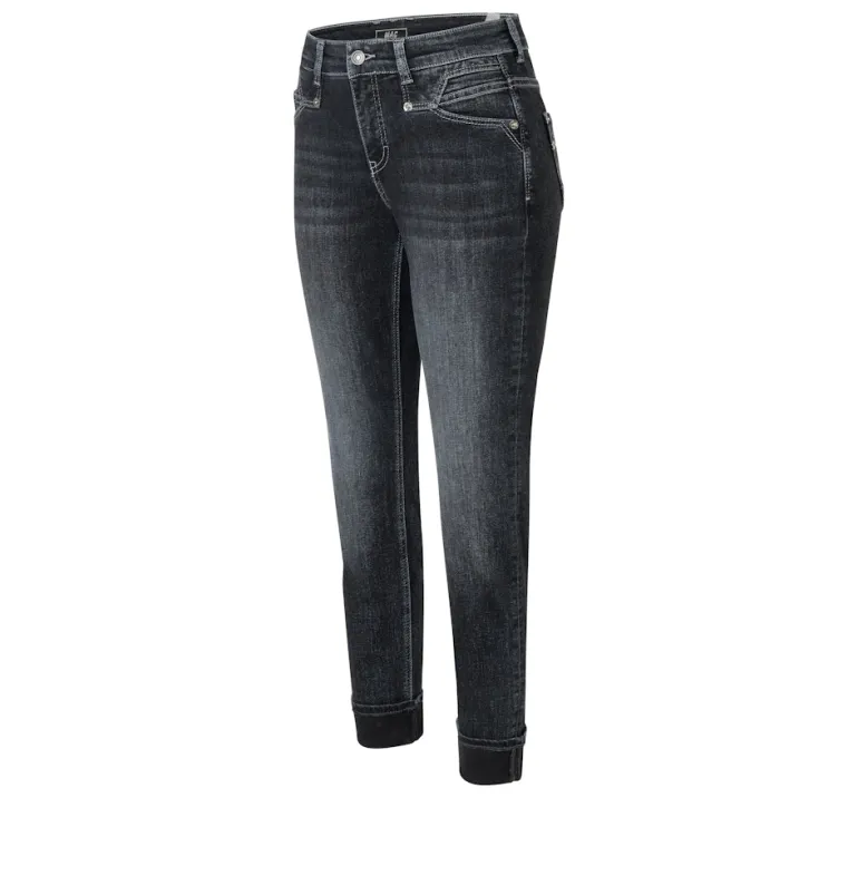 MAC JEANS - RICH SLIM, Light authentic denim grau
