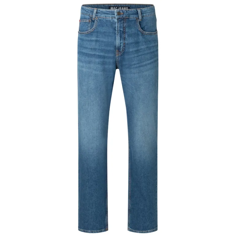 MAC JEANS - Rick, Vintage Denim blau2