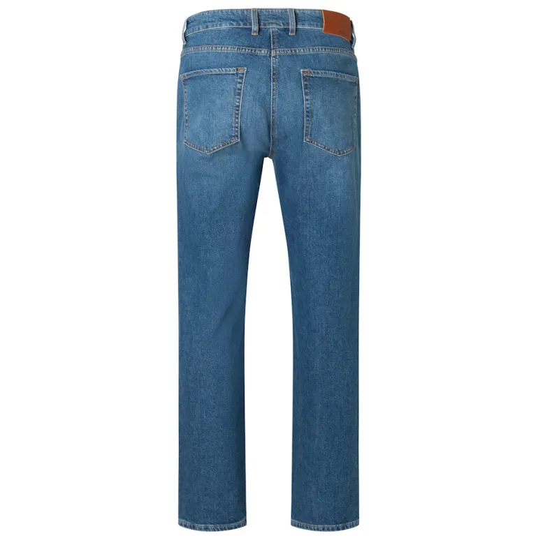 MAC JEANS - Rick, Vintage Denim blau2