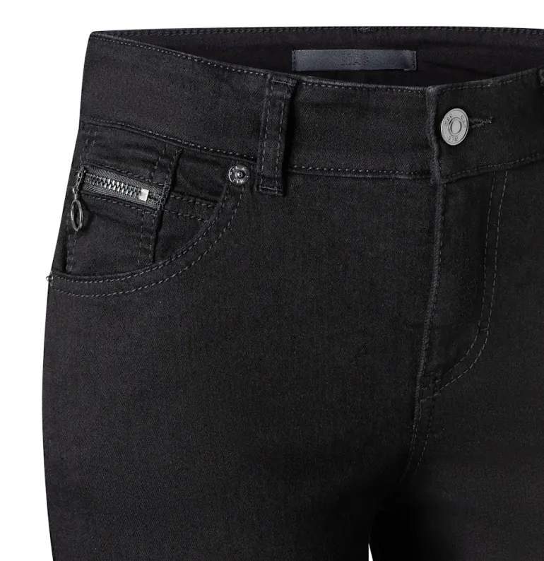 MAC JEANS - SLIM, PERFECT Fit Forever Denim schwarz