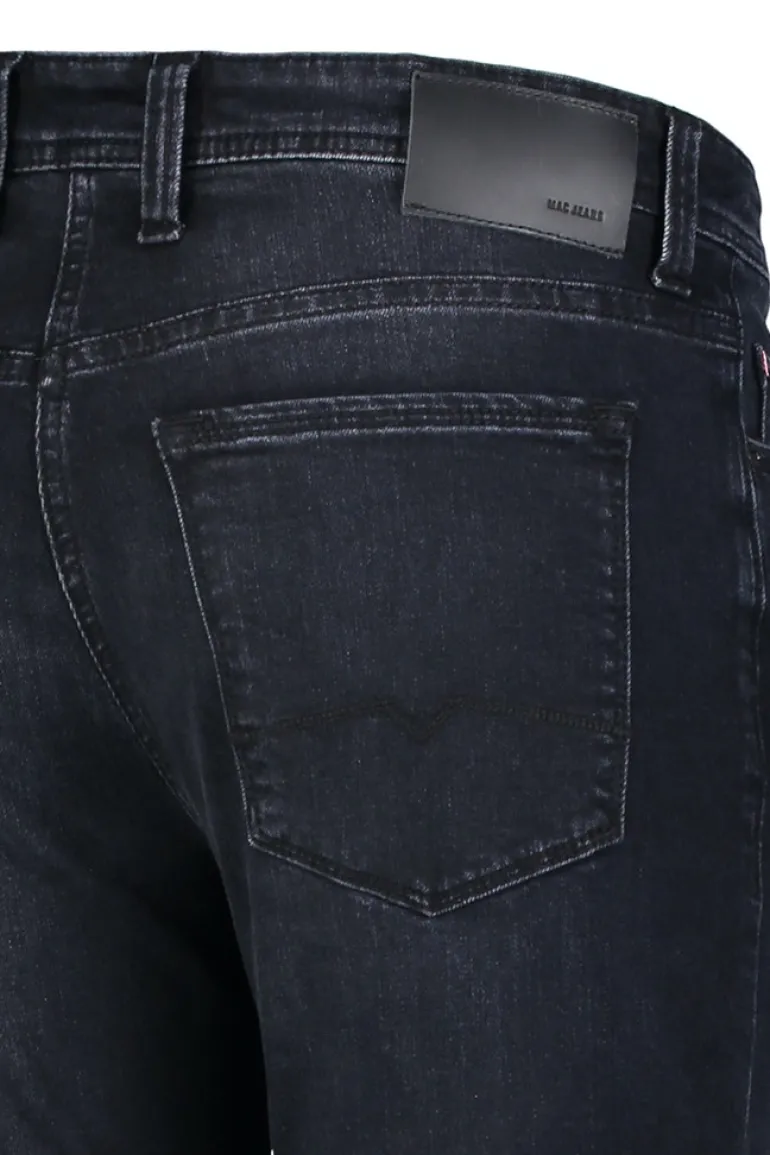 MAC JEANS - Stan, WORKOUT DENIMFLEXX schwarz