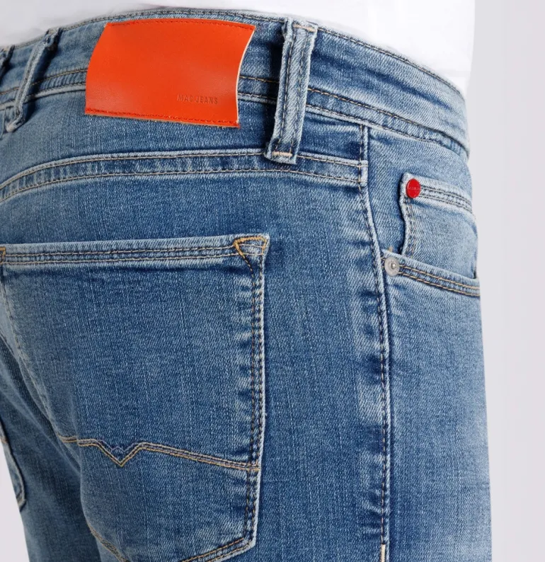 MAC JEANS - Stan, WORKOUT DENIMFLEXX blau7