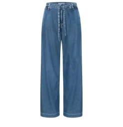 MAC JEANS - WENDY, Fluid tencel blau