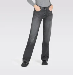 MAC JEANS - WIDE, Authentic Stretch Denim grau