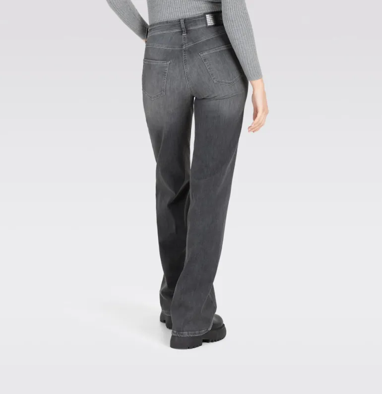 MAC JEANS - WIDE, Authentic Stretch Denim grau
