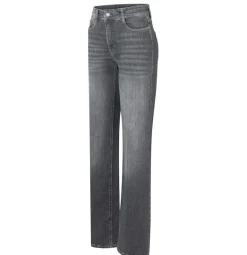 MAC JEANS - WIDE, Authentic Stretch Denim grau