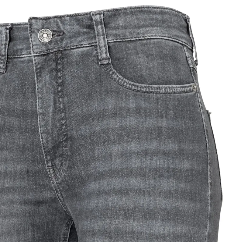 MAC JEANS - WIDE, Authentic Stretch Denim grau