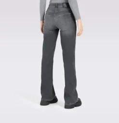 MAC JEANS - WIDE, Authentic Stretch Denim grau
