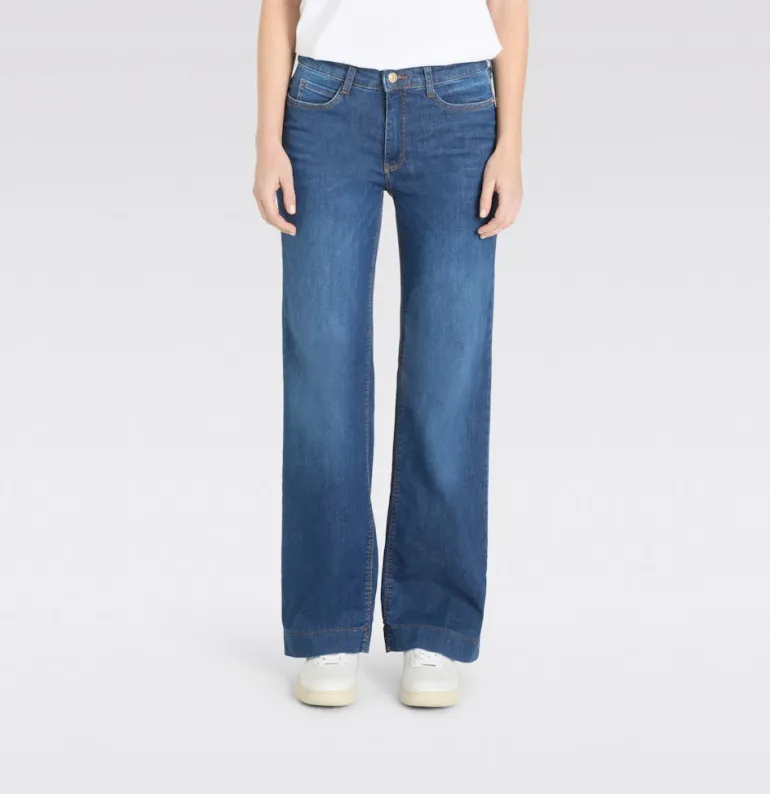 MAC JEANS - WIDE, Authentic Stretch Denim blau6
