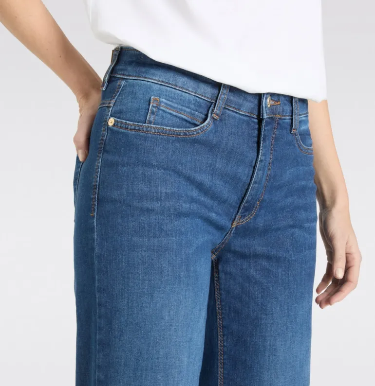 MAC JEANS - WIDE, Authentic Stretch Denim blau6