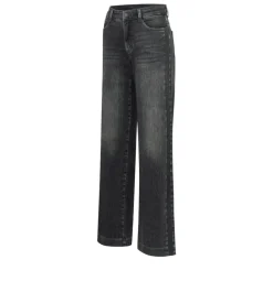 MAC JEANS - WIDE, Authentic Stretch Denim schwarz