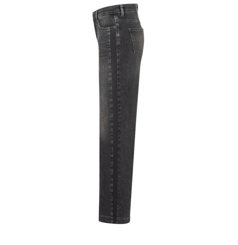 MAC JEANS - WIDE, Authentic Stretch Denim schwarz