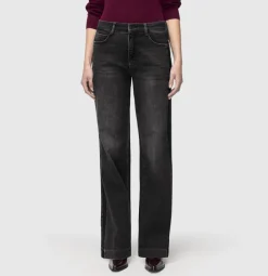 MAC JEANS - WIDE, Authentic Stretch Denim schwarz