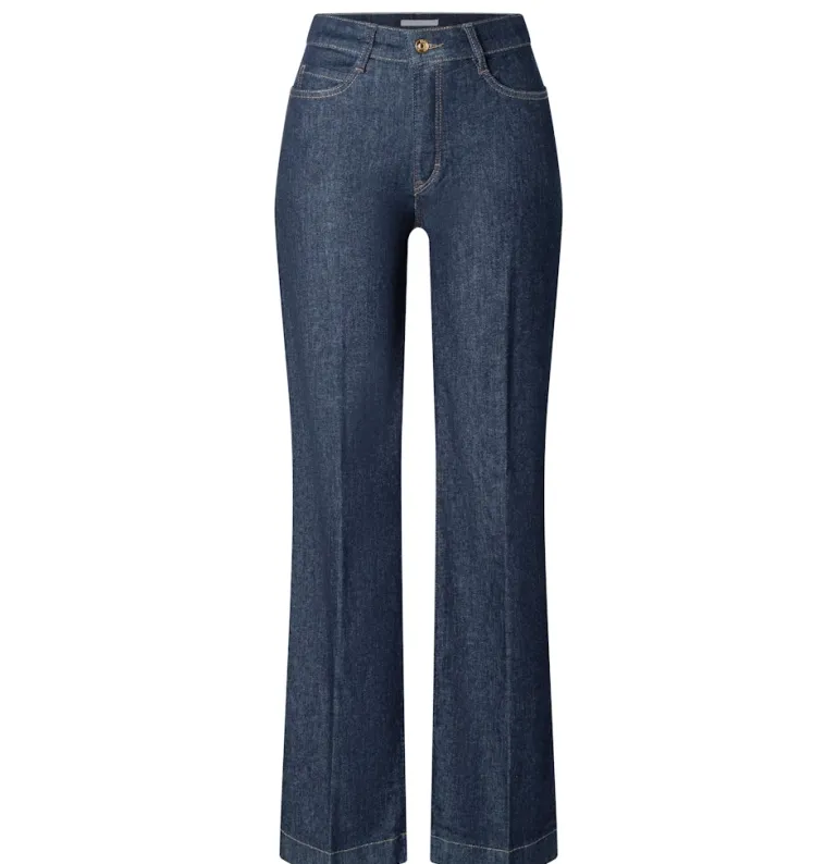 MAC JEANS - WIDE, Authentic Stretch Denim blau2