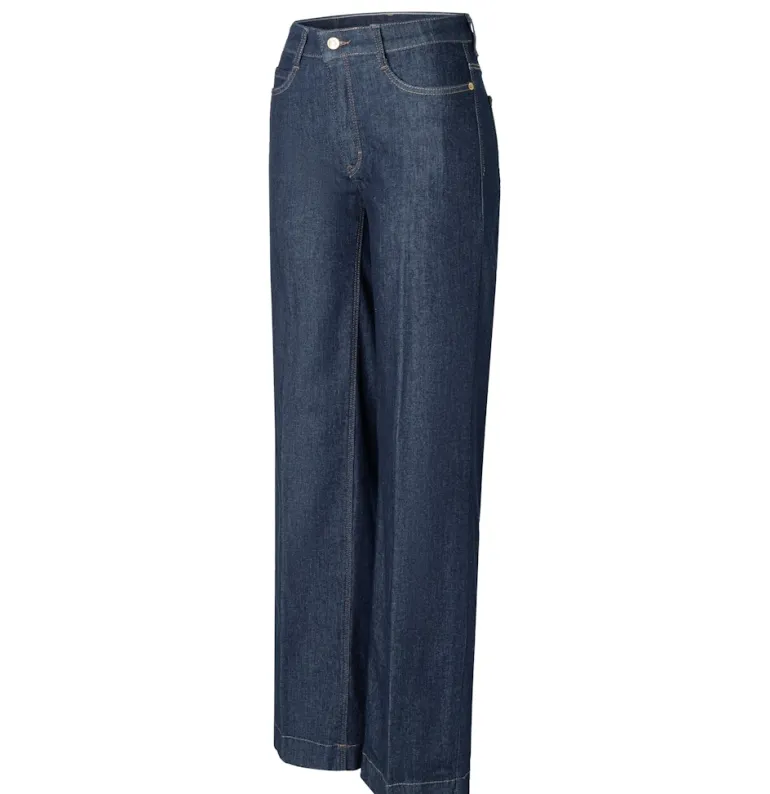 MAC JEANS - WIDE, Authentic Stretch Denim blau2