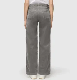 MAC JEANS - WIDE, Baby soft corduroy grau