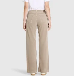 MAC JEANS - WIDE, Baby soft corduroy beige