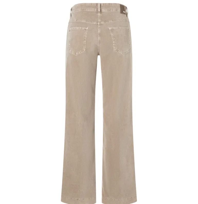 MAC JEANS - WIDE, Baby soft corduroy beige