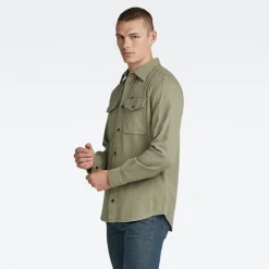 Marine Slim Shirt ls shamrock gd