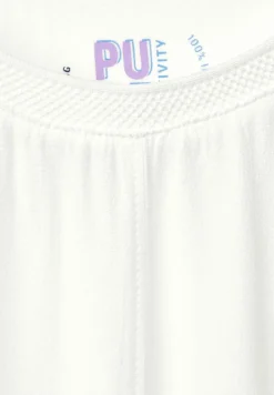 Materialmix Shirt vanilla white