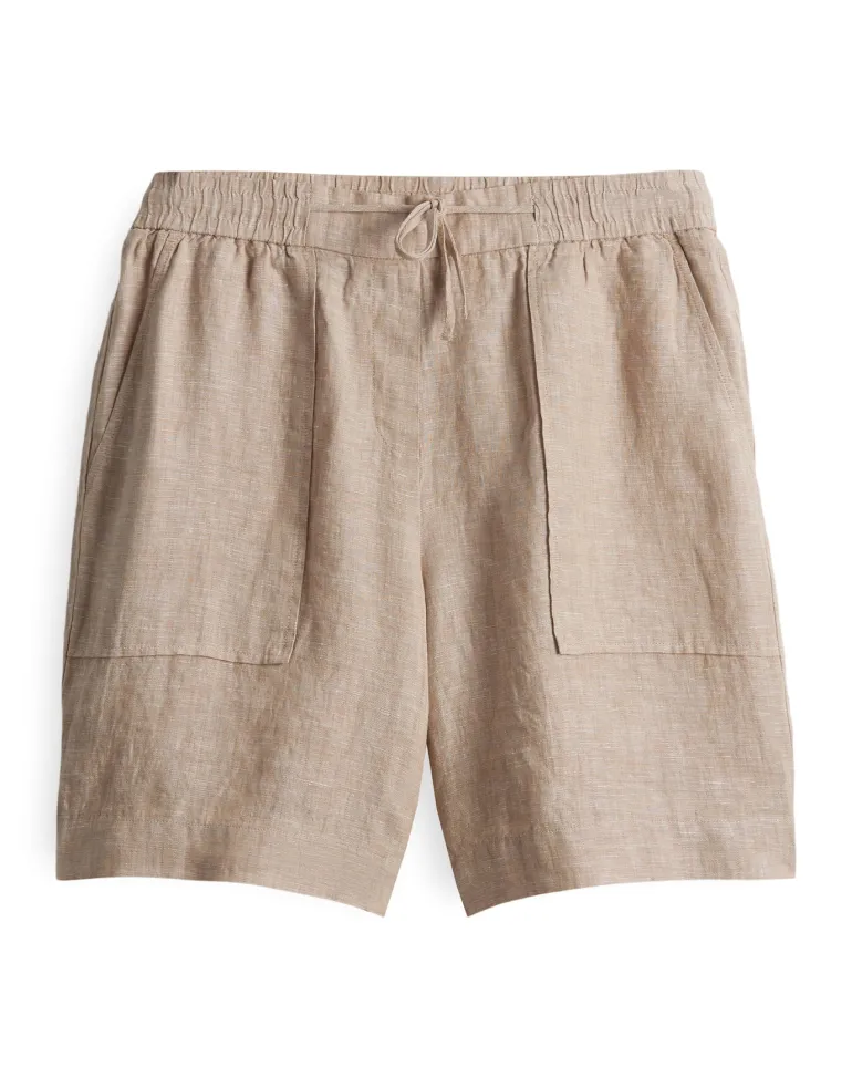 Melane shorts linen natural glaze