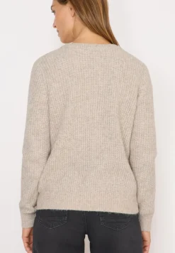 Melange Cardigan toffee cream melange