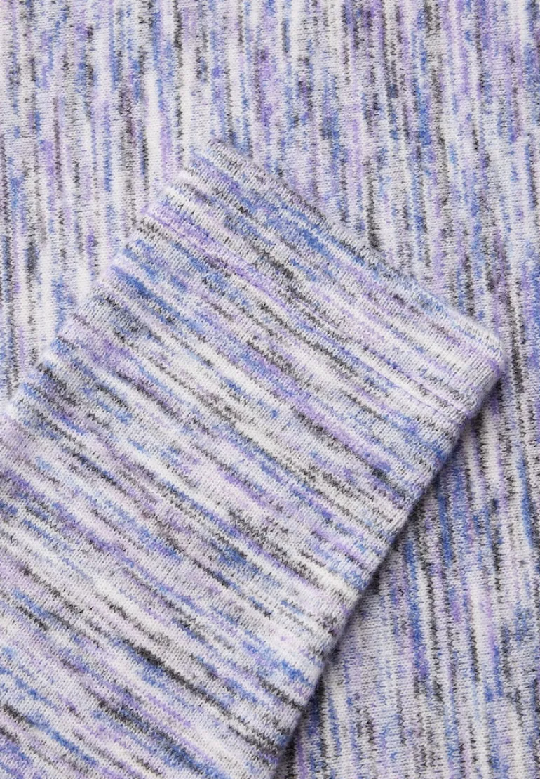 Melange-Shirt mulit lilac melange