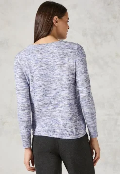 Melange-Shirt mulit lilac melange