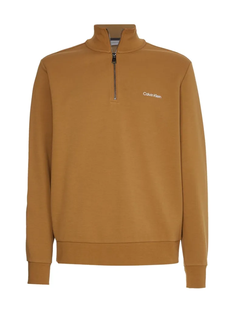 MICRO LOGO REPREVE Q-ZIP caramel