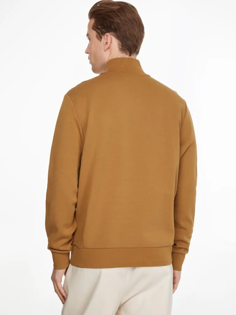 MICRO LOGO REPREVE Q-ZIP caramel