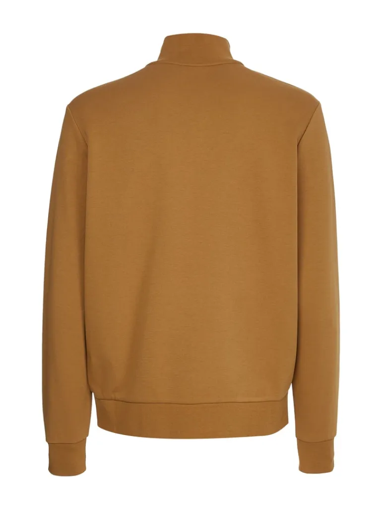 MICRO LOGO REPREVE Q-ZIP caramel