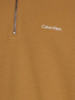 MICRO LOGO REPREVE Q-ZIP caramel
