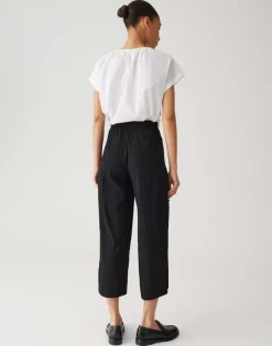 Mileni crinkle black