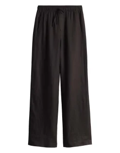 Mileni linen midnight brown